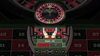 This Strategy Helped Me Win 10,000 On Roulette!  #casino #roulette #martingale #roulettewinbig