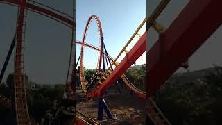 Imagica Them - Nitro Roller coaster. #reels Crash #shorts #video @mukulsonams1 #nikolasplay