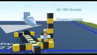 EA-18G Growler progress update |Roblox, Plane Crazy|