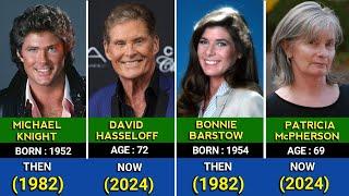 Knight Rider 1982 Cast Then And Now