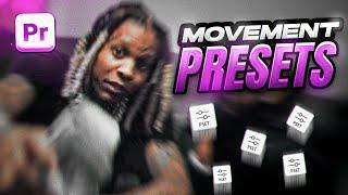 add HITS and SHAKES to YOUR VIDEO in seconds w/ these MOVEMENT PRESETS!