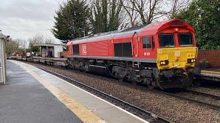 66021 DB cargo 4L45 16 containers 11:28 2E Lea Road 6/1/2025