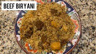 TASTY BEEF BIRYANI RECIPE