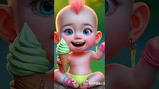 mukbang icecream funny#cutebaby #cocomelon