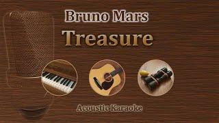 Treasure - Bruno Mars (Acoustic Karaoke)