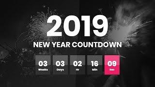 Simple Countdown Clock Website Page | Final Countdown Timer Plugin