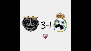 Resumen de Barcelona vs el real Madrid #humor #football #clasico 