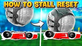 How to STALL FLIP RESET + Training pack - Rocket League Freestyle Tutorial 2024