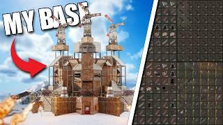 Living in a Unraidable Fortress base in Rust...