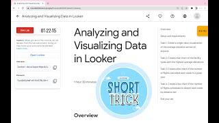 Analyzing and Visualizing Data in Looker || #qwiklabs || #coursera  ||  [With Explanation️]