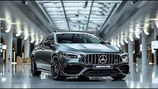 2025 All New Mercedes Benz AMG CLA 45 S 4MATIC+ Coupe Review Price Interior Exterior