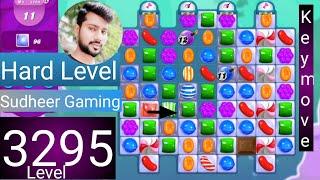 Candy crush saga level 3295 । No boosters । Hard level । Candy crush 3295 help । Sudheer Gaming