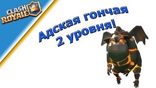 Адская гончая 2 уровня! Имба! CLASH ROYALE|