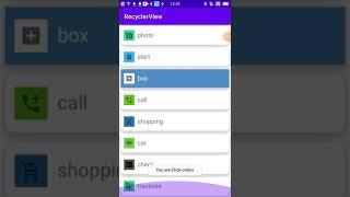 Android Studio Demo | RecyclerView with CardView in android