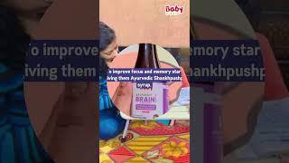 BabyOrgano Shankhpushpi Syrup | Increase Concentration and Memory Power in Kids