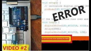 HOW TO UPLOAD PROGRAM ON ARDUINO | ERROR SOLUTION:PROGRAM UPLOADING TO BOARD|  SKETCH UPLOAD ISSUE