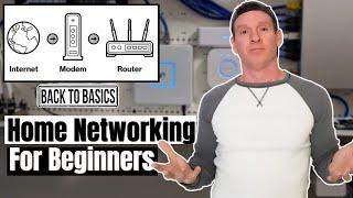 HOME NETWORKING FOR BEGINNERS - HOME NETWORK SETUP 2023