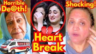 Nimra Mehra's Heartbreak! Senior Actor Ayesha Khan's Horrible Death! Asma Abbas-Sabih Sumair Updates