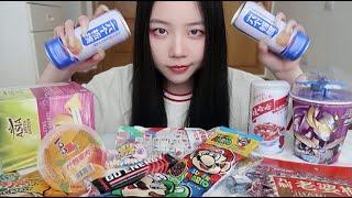 ASMR CHINESE SNACKS CHOCOLATE JELLY CANDY Desserts디저트 아이스크림 초콜릿 먹방