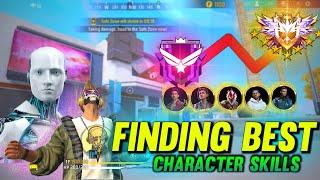 Finding best character combination for br rank grandmaster | Solo Rank Push Tips And Tricks