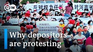 Protests in China: What's behind the bank scandals | DW News