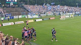 MSV Duisburg Siegtor durch Meuer zum ersten Regionalliga Sieg.