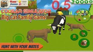 Cougar Simulator: Big Cat Family Game-By CyberGoldfinch-Android