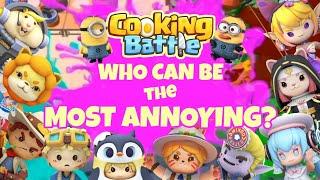 Cooking Battle | Who Can Be The Most Annoying? Let's Rank Our Chefs & Voting Results