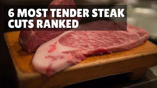 6 Most Tender Steak Cuts Ranked