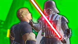 BECOMING DARTH VADER AND FIGHTING LUKE SKYWALKER - Blades and Sorcery VR Mods (Star Wars)