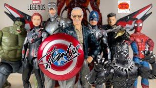 EXCELSIOR! Marvel Legends MCU Stan Lee Shield Thor Ragnarok Surtur Fire Sword Action Figure Review