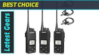 SAMCOM FPCN10A: Best Long Range UHF Walkie Talkie for Business and Security