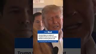 Trump has snarky comeback for Putin