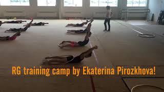 RG training camp by Ekaterina Pirozhkova. Rhythmic gymnastics