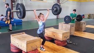 Awesome Ten-Year-Old Weight Training!