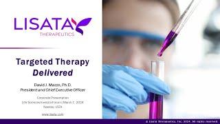 Lisata Therapeutics Inc. (Nasdaq: LSTA): Virtual Investor Conferences