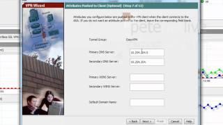 Cisco EasyVPN Server Setup ASA5500