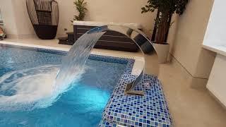 Частный бассейн в доме #russianconstruction #pool #бассейн #строительствобассейнов #строительство