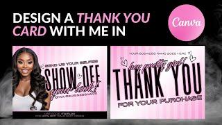 Design a Thank You Card with me!
