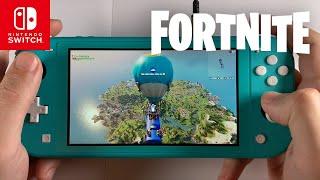 Fortnite on the Nintendo Switch Lite #1