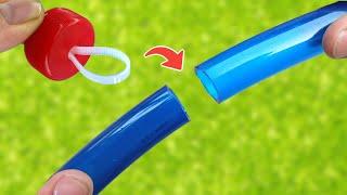 Why Didn't I Know This Secret Trick Before!How To Join Two Hoses Without Buying An Adapter