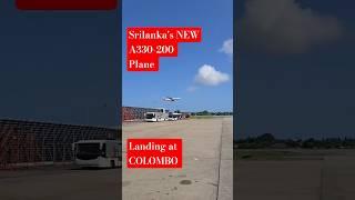 sri lanka's new #aircraft landing | #airbus #a330 #srilankanairlines #landing #colombo #aviation