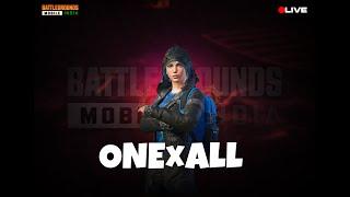 ONExALL | BGMI LIVE  | 120FPS Test | 1v4 Clutches in live | #bgmi #live #livestream #pubgmobile