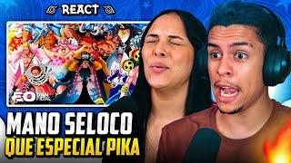 ÉODAN: Vilões (One Piece)  [Casal Jounin React] 