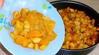 Тыква с яблоками в духовке\ Простой и вкусный рецепт!!!