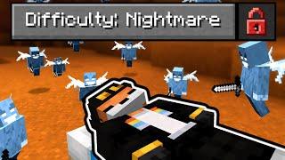 So I made a "nightmare" Difficulty in Minecraft...