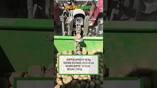 See the Bomet GEMINI One-row Potato Planter with Adjustable Metal Wheels in action  #shorts