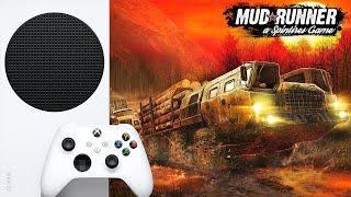 MudRunner ДЛЯ ЛЮБИТЕЛЕЙ МЕСИТЬ ГЛИНУ Xbox Series S 1080p 60 FPS