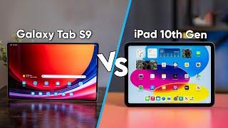 Galaxy Tab S9 Vs iPad 10th Gen | Which One to Buy?