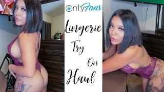 Only Fans Lingerie try on haul!